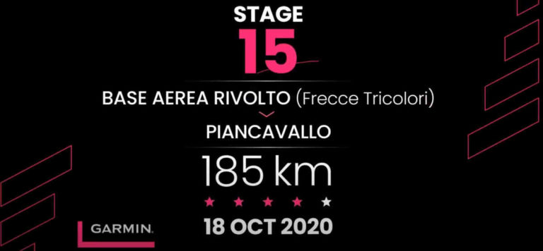 2020ジロ・デ・イタリア第15ステージ