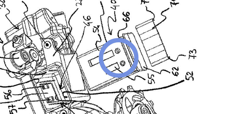 カンパニョーロのワイヤレス化の特許情報の画像