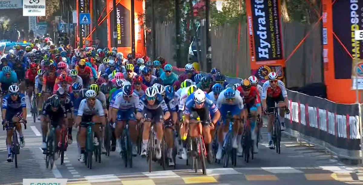 ロードレースの2023ティレーノ～アドリアティコ（Tirreno Adriatico）第2ステージ