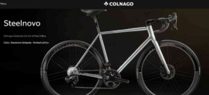 Colnagoの70周年記念スチールバイクSteelnovo