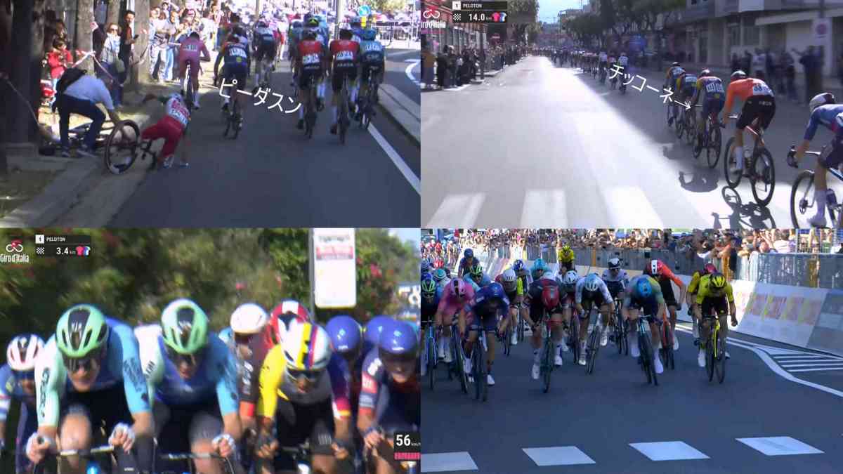 ロードレース 2025 ジロ・デ・イタリア 第4ステージ