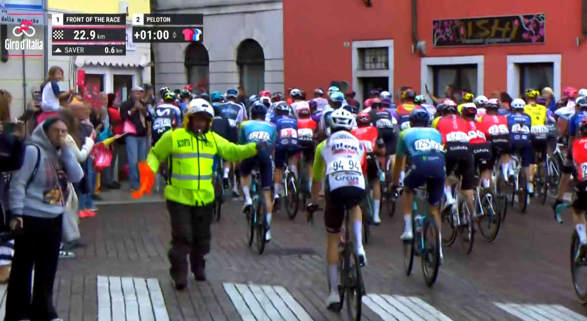 2025ジロ・デ・イタリア第14ステージの落車