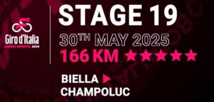 ロードレース 2025ジロ・デ・イタリア 第19ステージ
