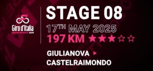 2025 Giro d'Italia‏ stage 8 course preview