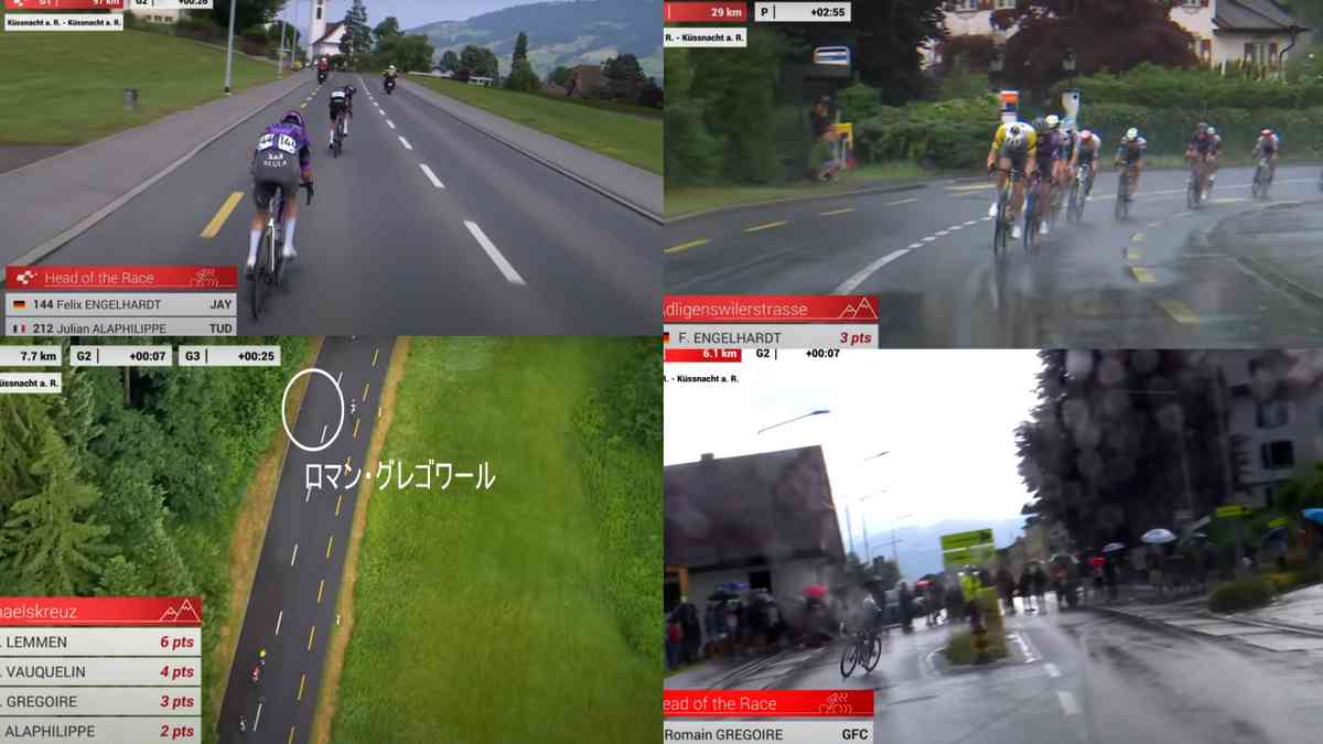 ロードレース 2025ツール・ド・スイス第1ステージ