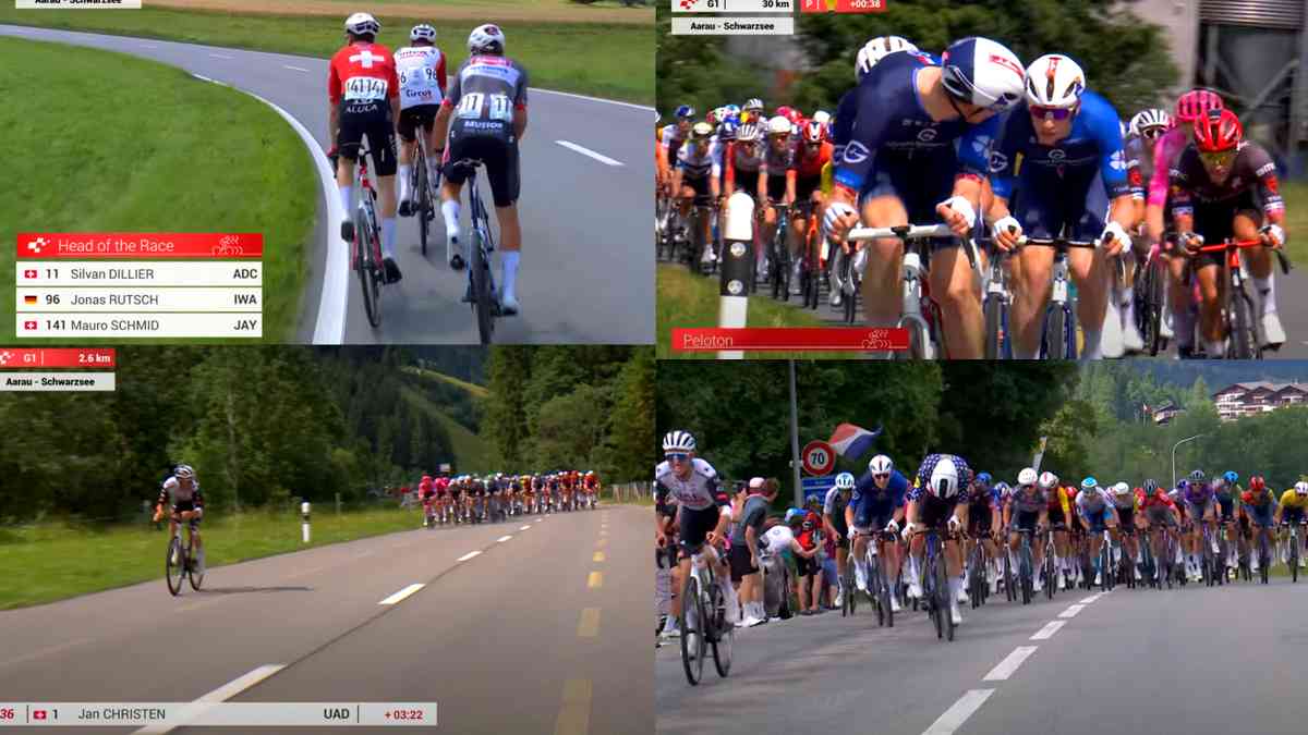 ロードレース 2025 ツール・ド・スイス第2ステージ