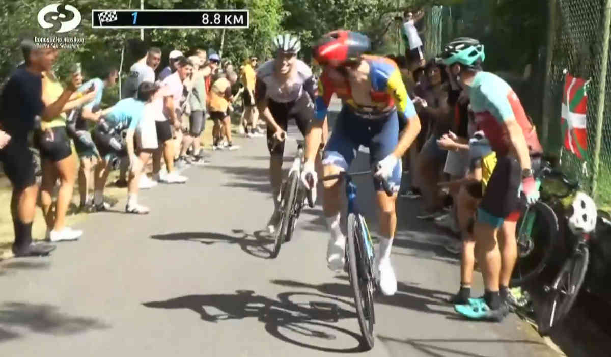 2024クラシカ・サン・セバスティアンのジュリオ・チッコーネ（Giulio Ciccone）