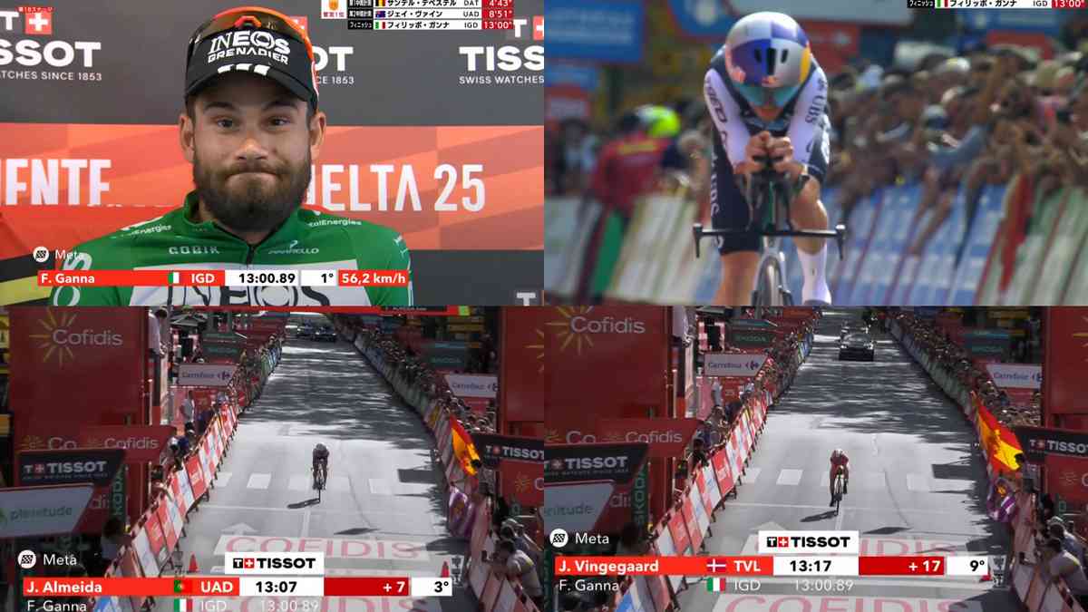 ロードレース 2025ブエルタ・ア・エスパーニャ第18ステージ