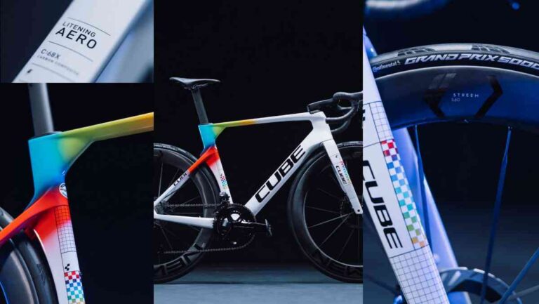 2026 TotalEnergiesのチームバイクのCUBE