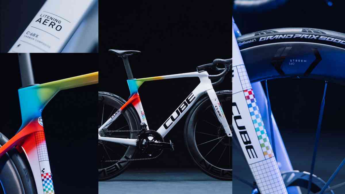 2026 TotalEnergiesのチームバイクのCUBE