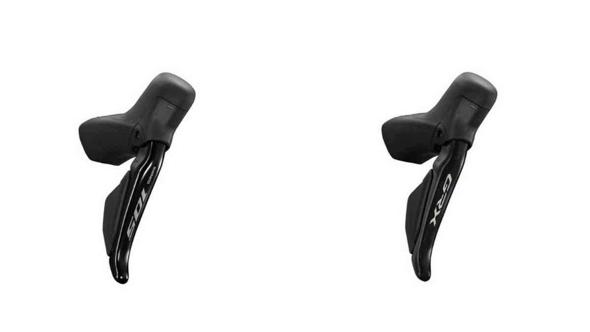 シマノ105 Di2 デュアルコントロールレバーとシマノ GRX Di2 RX717デュアルコントロールレバー シマノ105 Di2 デュアルコントロールレバーとシマノ GRX Di2 RX717デュアルコントロールレバー