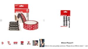 Sicla Ultimate Tubeless Rim Tape and Ultimate Tubeless Valves