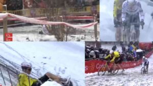 2026 ExactCross Mol戦でのマチュー・ファン・デル・プールとワウト・ファン・アールト